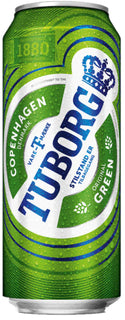 Tuborg Copenhagen Green Pilsner 24 x 500ml Cans