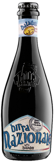 Bottle of Birra Nazionale with a white background