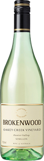 Brokenwood Oakey Creek Vineyard Semillon 2018