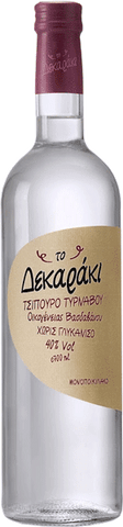 Dekari Muscat Tsipouro Anise Free