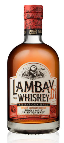 Lambay Single Malt Irish Whiskey 2021 Edition Batch 01