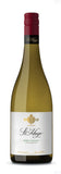 A bottle of St Hugo Eden Valley Chardonnay with a white label and red cap.