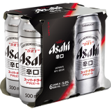 Asahi Super Dry Can - 24 x 500ml