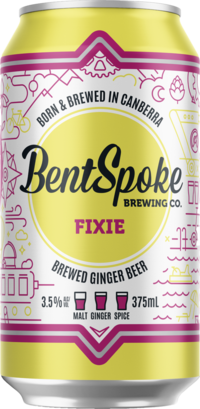 Bentspoke Fixie Ginger Beer Can