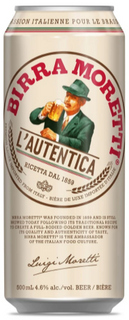 Birra Moretti Lager 24 x 500ml Cans