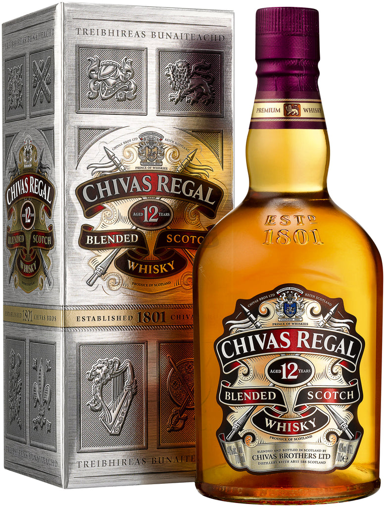Buy Chivas Regal 12 Year Old Scotch Whisky $56 – Jim'S Cellars