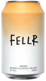 FELLR Mango Brewed Alcoholic Seltzer Cans 330mL