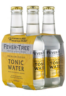 Fever-Tree Premium Indian Tonic Water Bottles 200mL - Case of 24