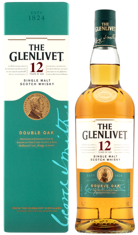 Glenlivet 12 Year Old Malt Whisky Double Oak
