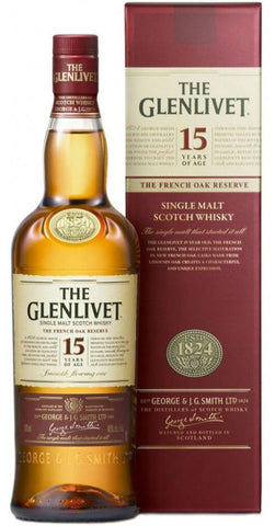 Glenlivet 15 Year Old Single Malt Whisky
