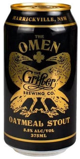 Grifter The Omen Outmeal Stout Can
