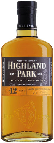 Highland Park 12 Year Old Scotch Whisky