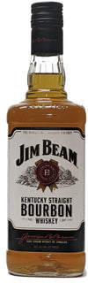 Jim Beam White Label Bourbon Whiskey 750ml