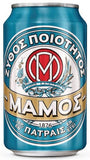 Mamos Pilsner Beer Can