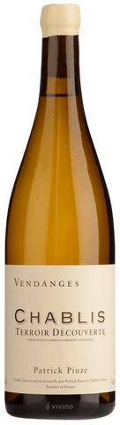 Patrick Piuze Terroir Decouverte Chablis 2021