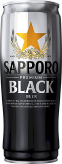 Sapporo Black Beer Cans 12 x 650ml