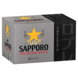 Sapporo Premium Beer - Case of 24