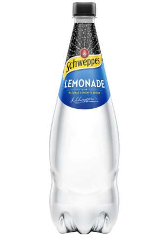 Schweppes Lemonade 1.1L bottles