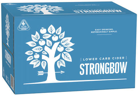 Strongbow Lower Carb Cider Bottles 355ml