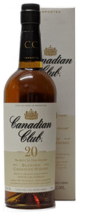 Canadian Club 20 Year Old Whiskey