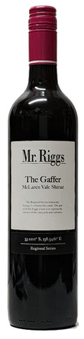Mr Riggs The Gaffer Shiraz 2021
