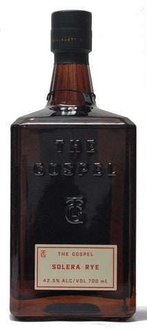 The Gospel Solera Rye