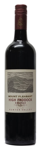 Mount Pleasant High Paddock Shiraz