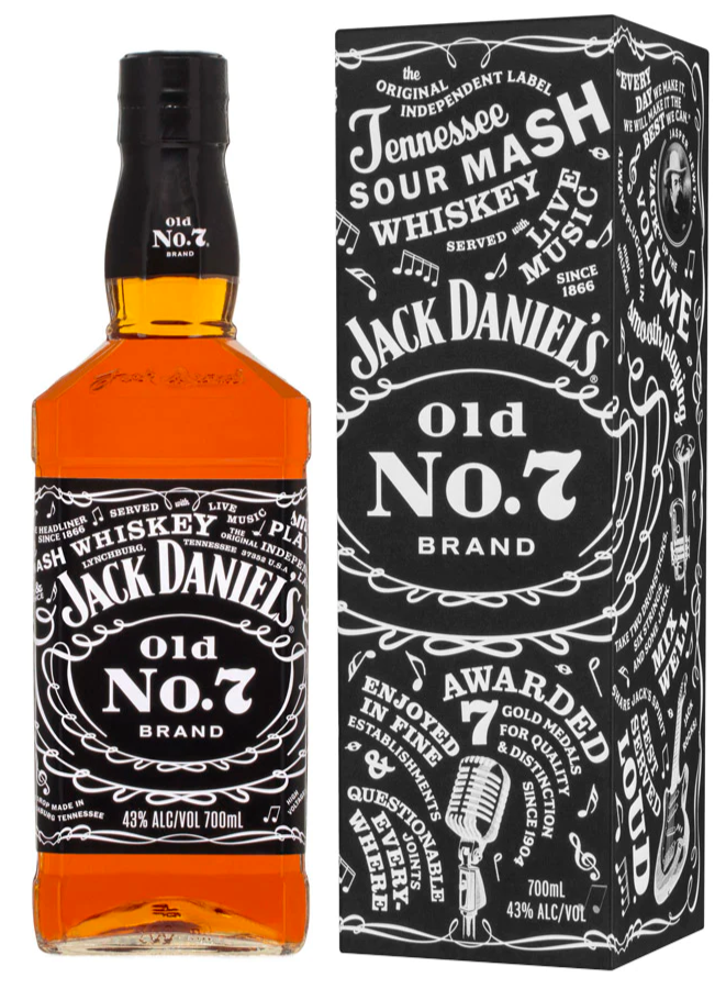 Jack Daniel's Music Limited Edition Bottle 700mL – Jim’s Cellars