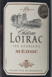 Château Loirac Médoc Cru bourgeois 2018
